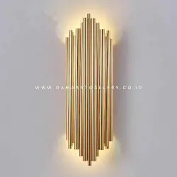 Lampu Dinding Minimalis Kuningan